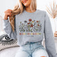 Personalized Baby in Bloom Pregnancy Sweatshirt