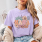 Retro Floral Mama T-Shirt