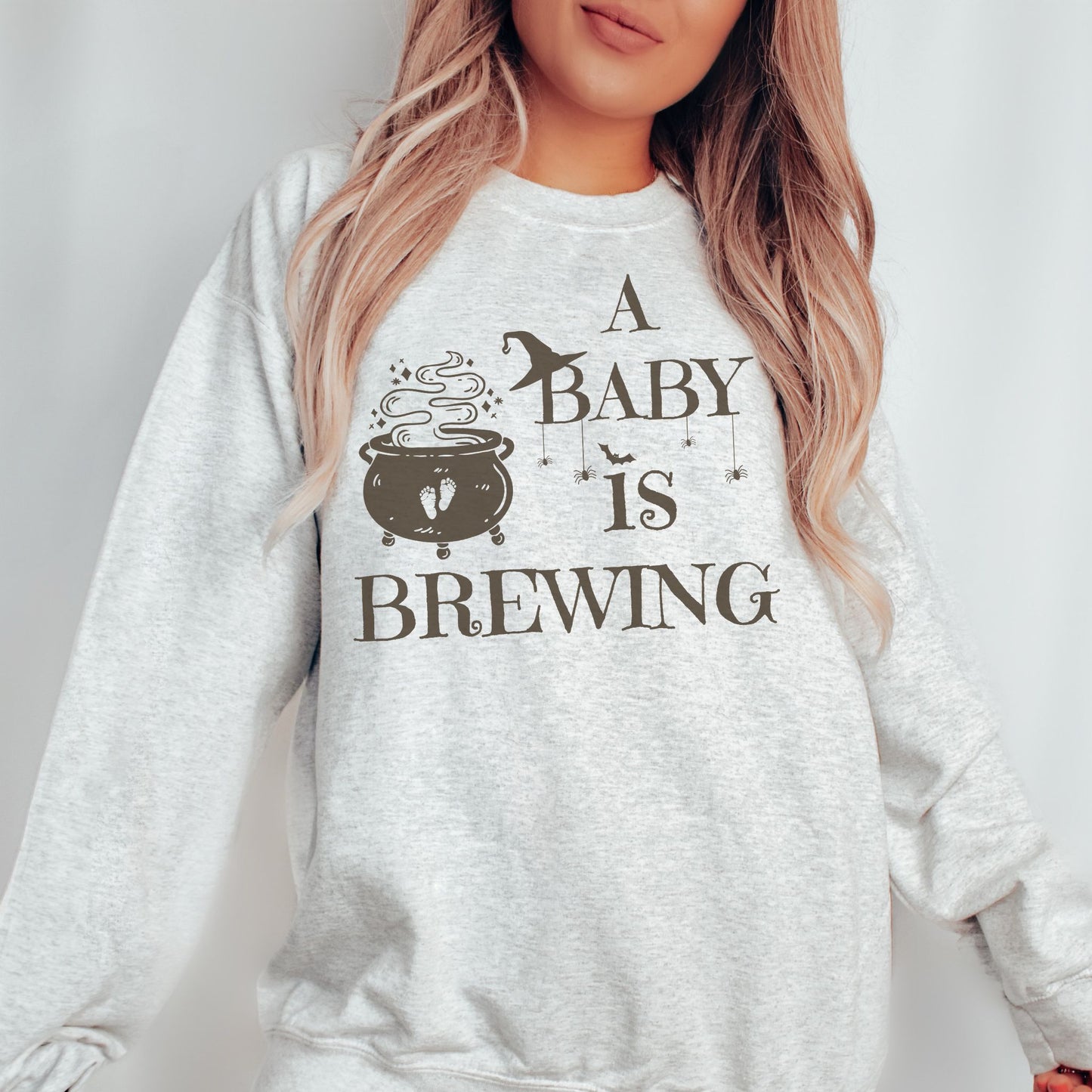 A Baby is Brewing Pregnancy Sweatshirt