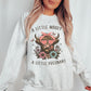 Moody and Pregnant Western Pregnancy Sweatshirt