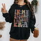 In My Spooky and Pregnant Era Halloween Pregnancy Sweatshirt