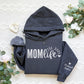 Personalized Mom Life Hoodie With Kids Names On Sleeve