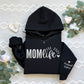 Personalized Mom Life Hoodie With Kids Names On Sleeve