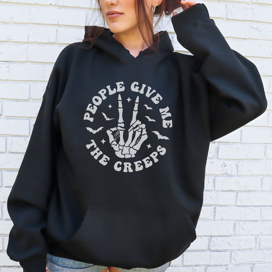 People Give Me The Creeps Hoodie