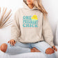 One Pregnant Chick Easter Pregnancy Hoodie