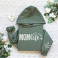 Personalized Mom Life Hoodie With Kids Names On Sleeve