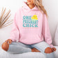 One Pregnant Chick Easter Pregnancy Hoodie