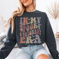 In My Spooky and Pregnant Era Halloween Pregnancy Sweatshirt