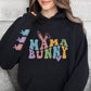 Personalized Mama Bunny Hoodie with Kids' Names on the Sleeve