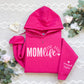 Personalized Mom Life Hoodie With Kids Names On Sleeve
