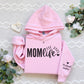 Personalized Mom Life Hoodie With Kids Names On Sleeve