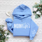 Personalized Mom Life Hoodie With Kids Names On Sleeve