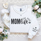 Personalized Mom Life Sweatshirt With Kids' Names On Sleeve