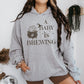 A Baby is Brewing Pregnancy Hoodie