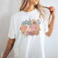 Retro Floral Mama T-Shirt