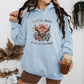 Moody and Pregnant Western Pregnancy Hoodie