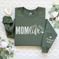 Personalized Mom Life Sweatshirt With Kids' Names On Sleeve