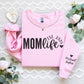 Personalized Mom Life Sweatshirt With Kids' Names On Sleeve