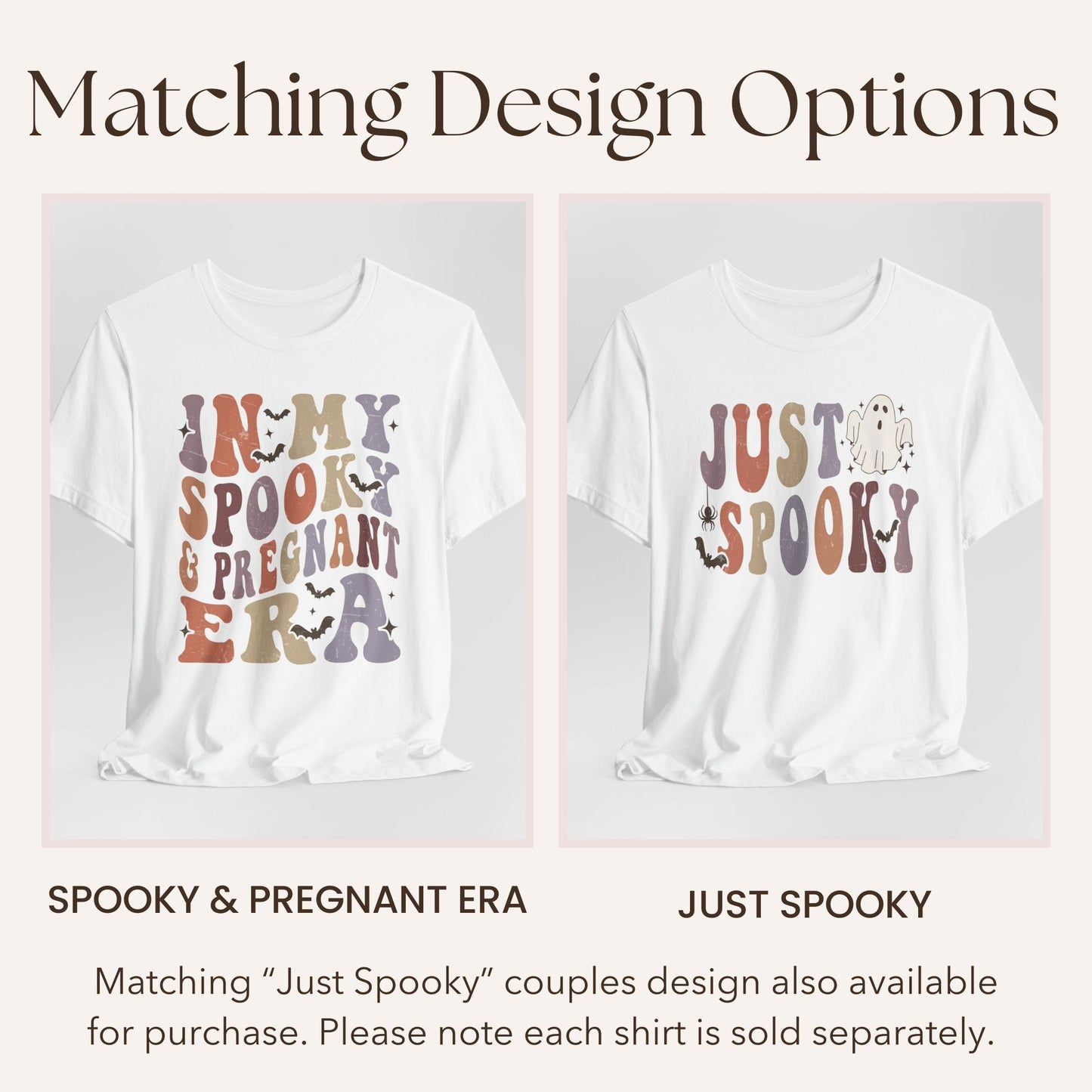 In My Spooky and Pregnant Era Halloween Pregnancy T-Shirt