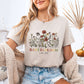 Personalized Baby in Bloom Pregnancy T-Shirt