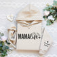 Personalized Mama Life Hoodie With Kids Names On Sleeve