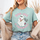 Boojee and Pregnant Halloween Pregnancy T-Shirt