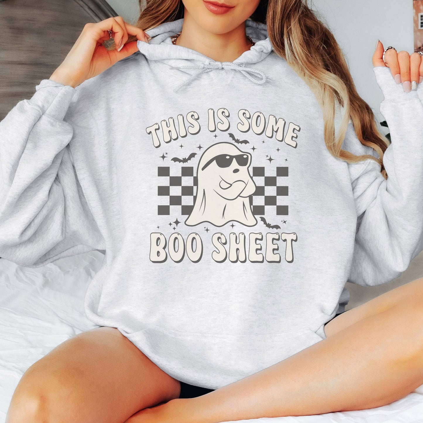 Boo Sheet Funny Halloween Hoodie