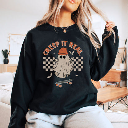 Halloween Creep It Real Sweatshirt