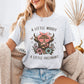 Moody and Pregnant Western Pregnancy T-Shirt