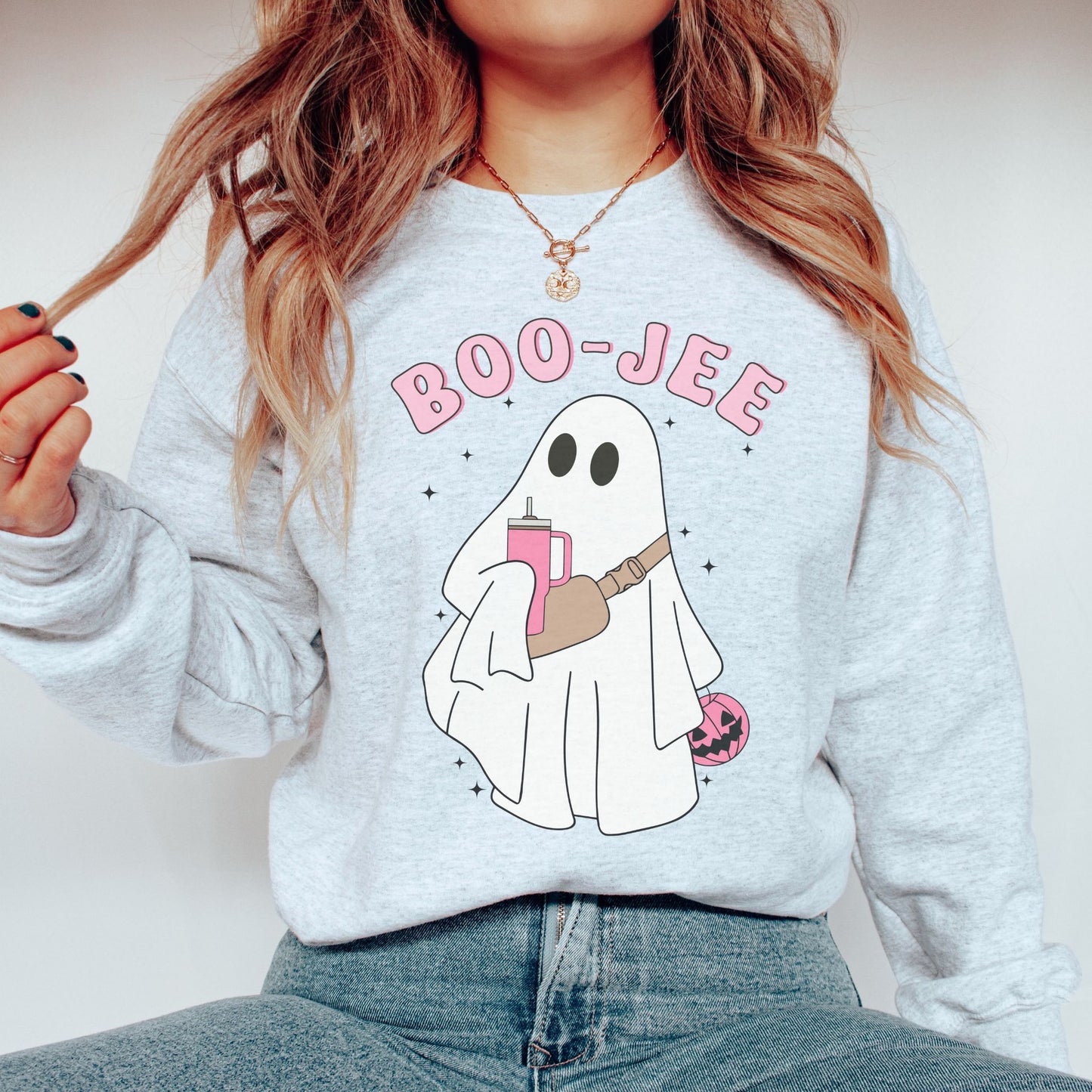 Halloween Boojee Ghost Sweatshirt