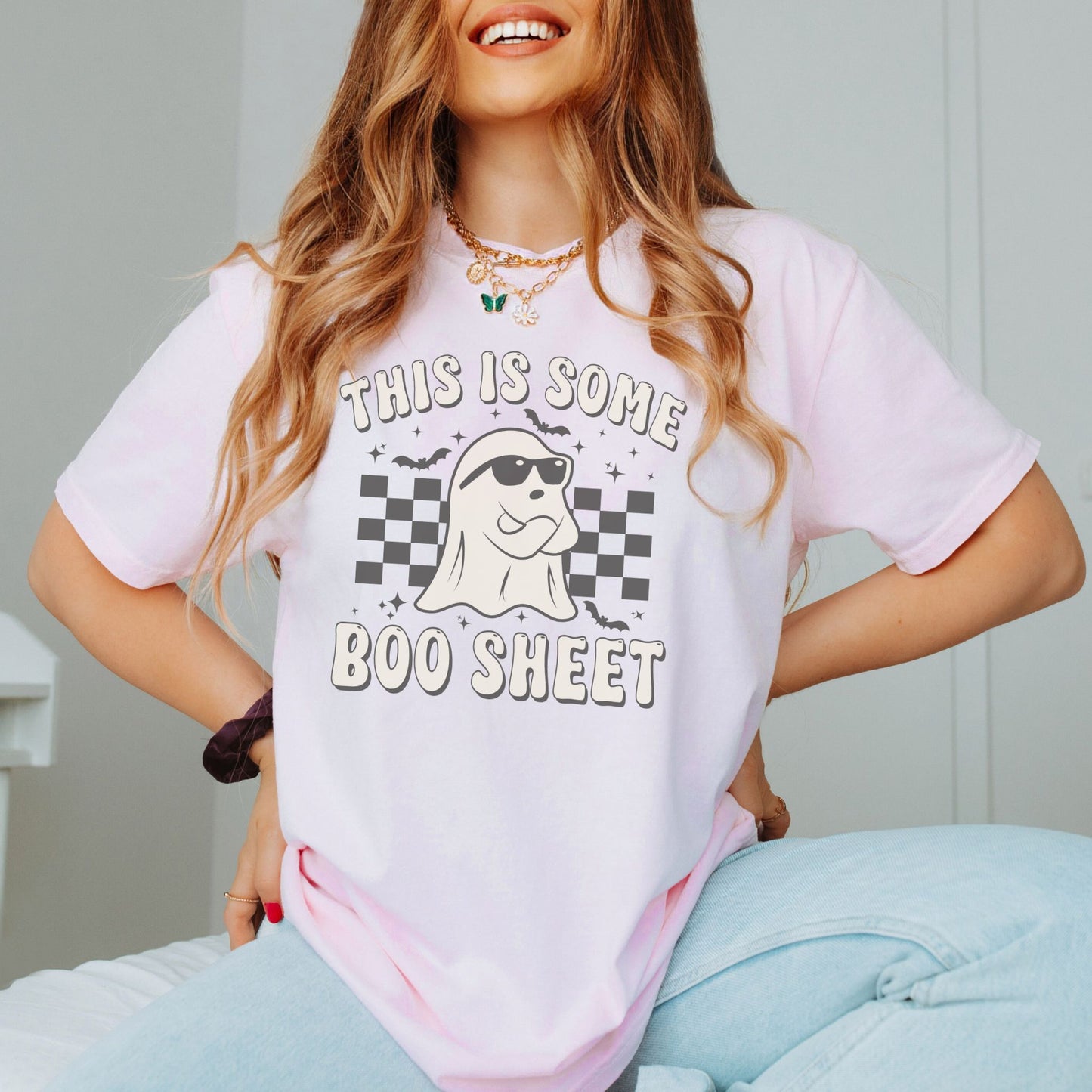 Boo Sheet Funny Halloween Ghost T-Shirt