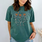 Dancing Pumpkin Head Skeleton Shirt