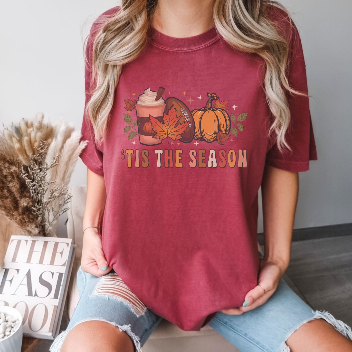 'Tis The Season Fall Football T-Shirt