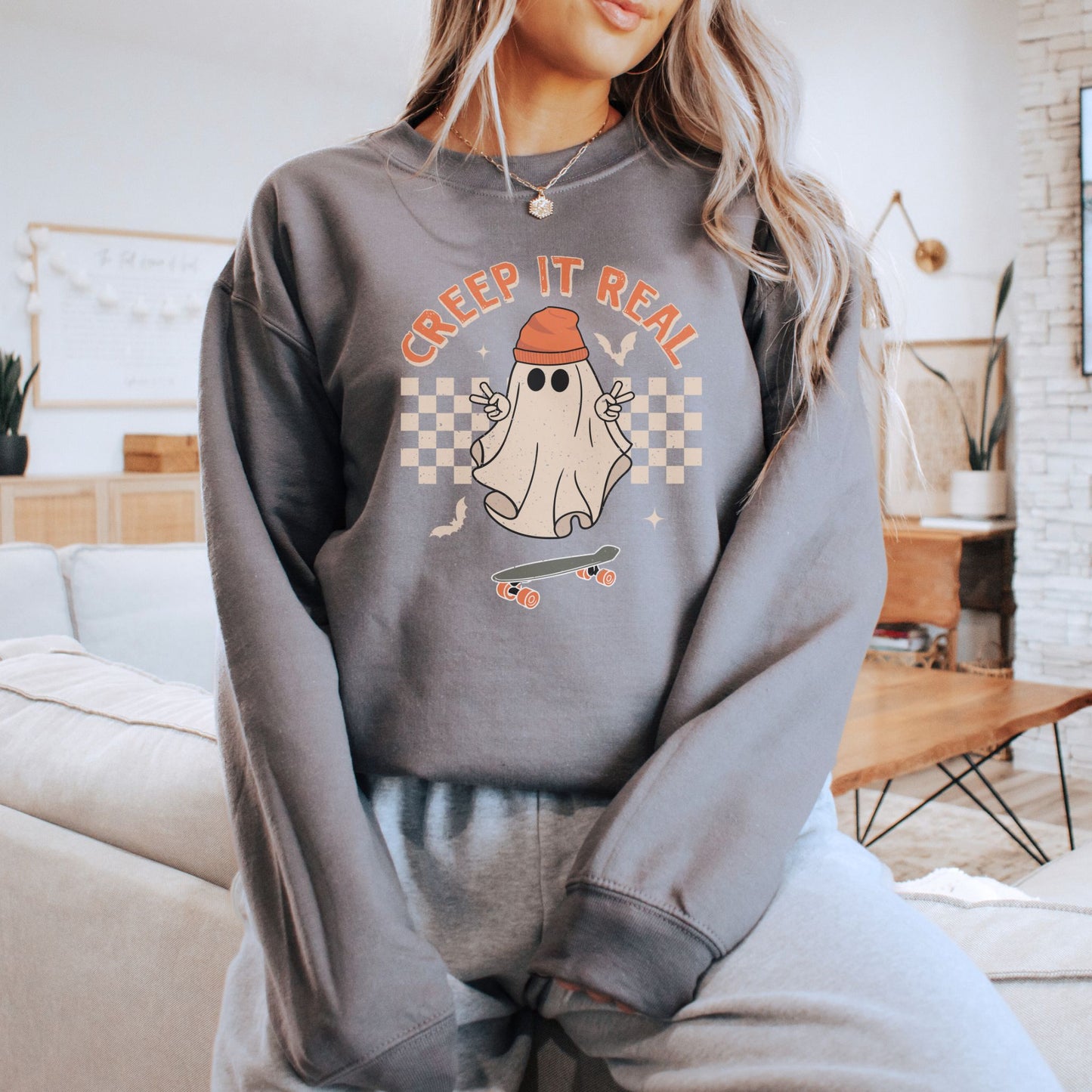 Halloween Creep It Real Sweatshirt