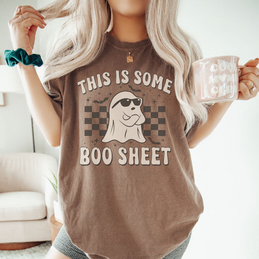 Boo Sheet Funny Halloween Ghost T-Shirt