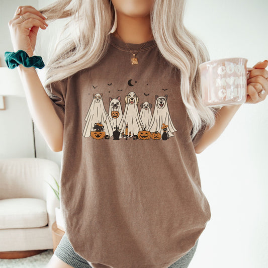 Halloween Ghost Dogs Shirt