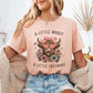 Moody and Pregnant Western Pregnancy T-Shirt