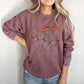 Dancing Pumpkin Head Skeleton Sweatshirt