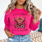 Moody and Pregnant Western Pregnancy Sweatshirt