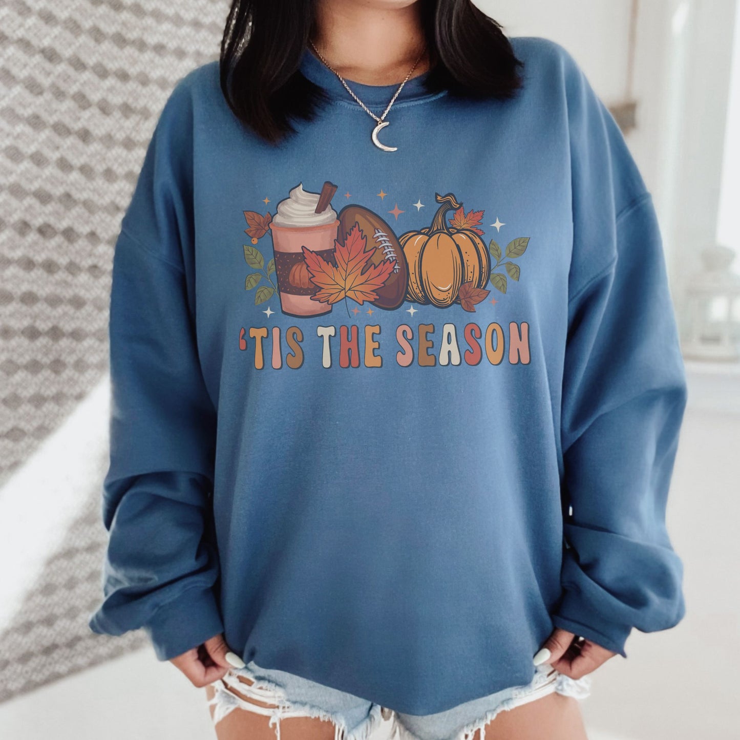 'Tis The Season Fall Football Sweatshirt