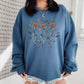 Dancing Pumpkin Head Skeleton Sweatshirt