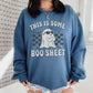Boo Sheet Funny Halloween Sweatshirt