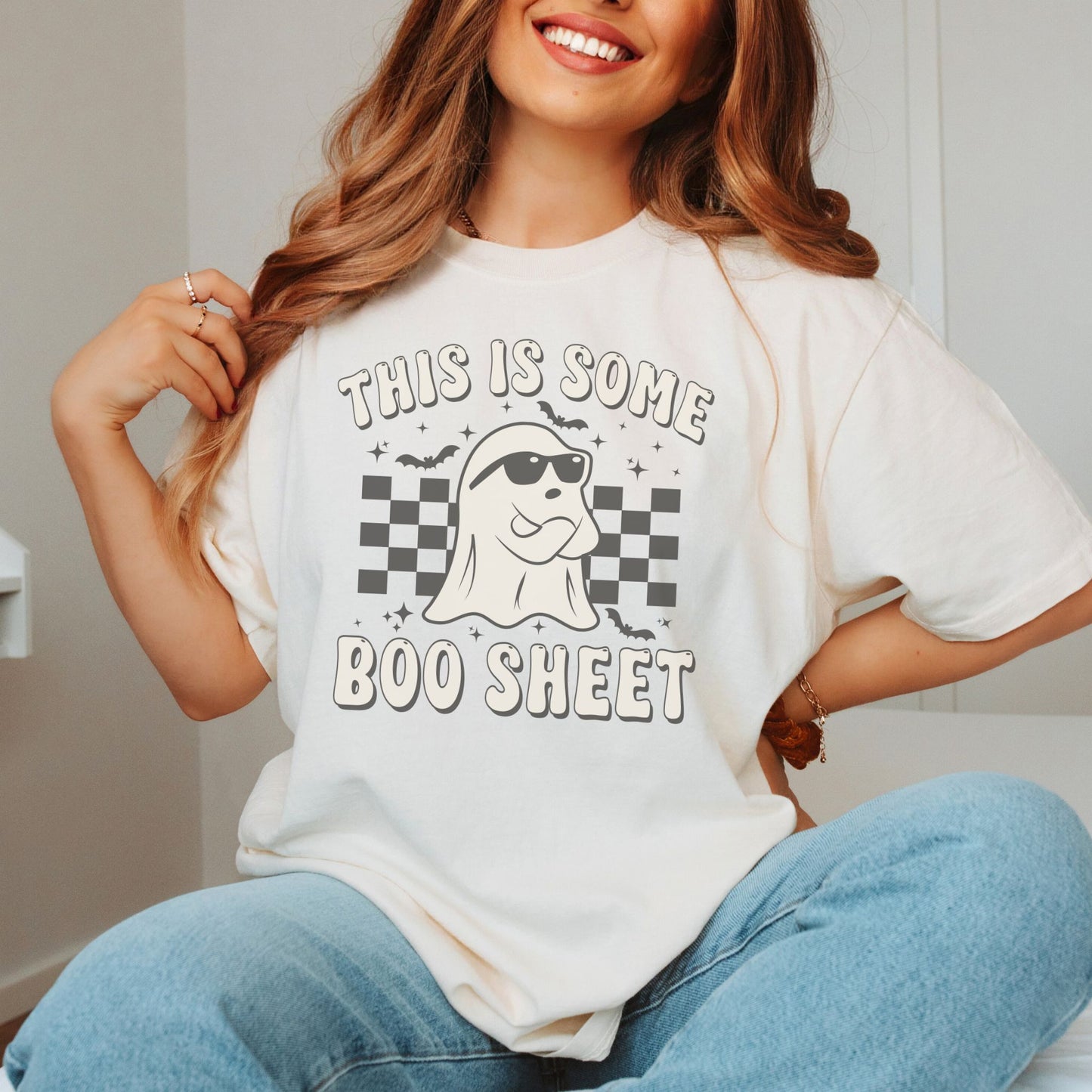 Boo Sheet Funny Halloween Ghost T-Shirt
