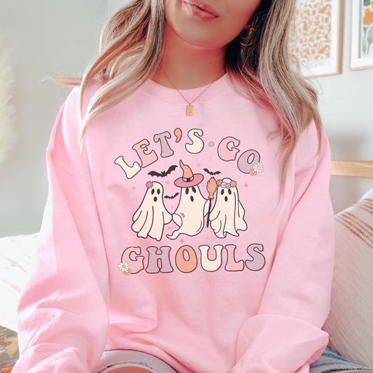 Halloween Lets Go Ghouls Sweatshirt