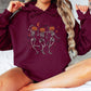 Dancing Pumpkin Head Skeleton Hoodie