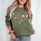 Halloween Doodles Hearth Sweatshirt