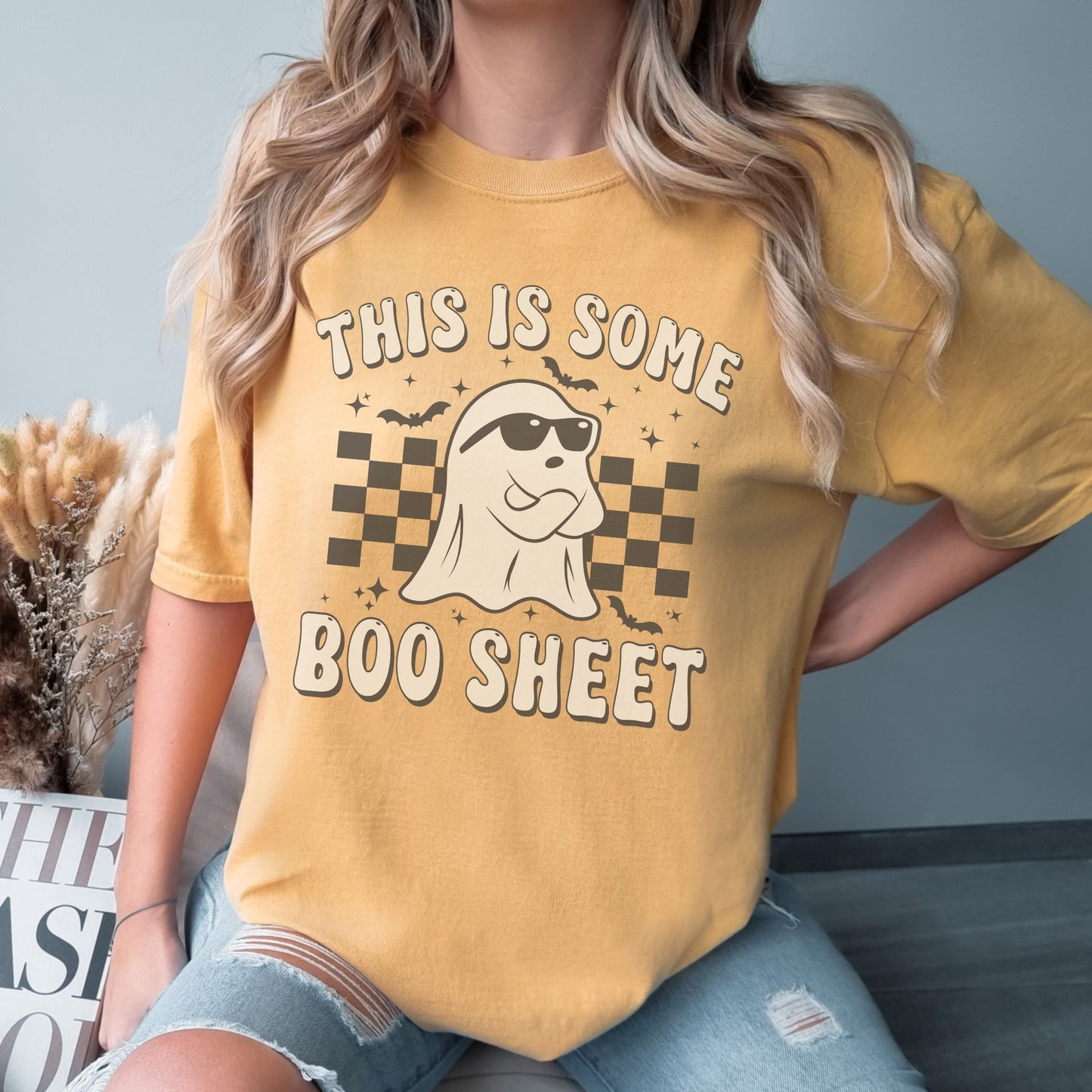 Boo Sheet Funny Halloween Ghost T-Shirt