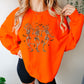 Dancing Pumpkin Head Skeleton Sweatshirt