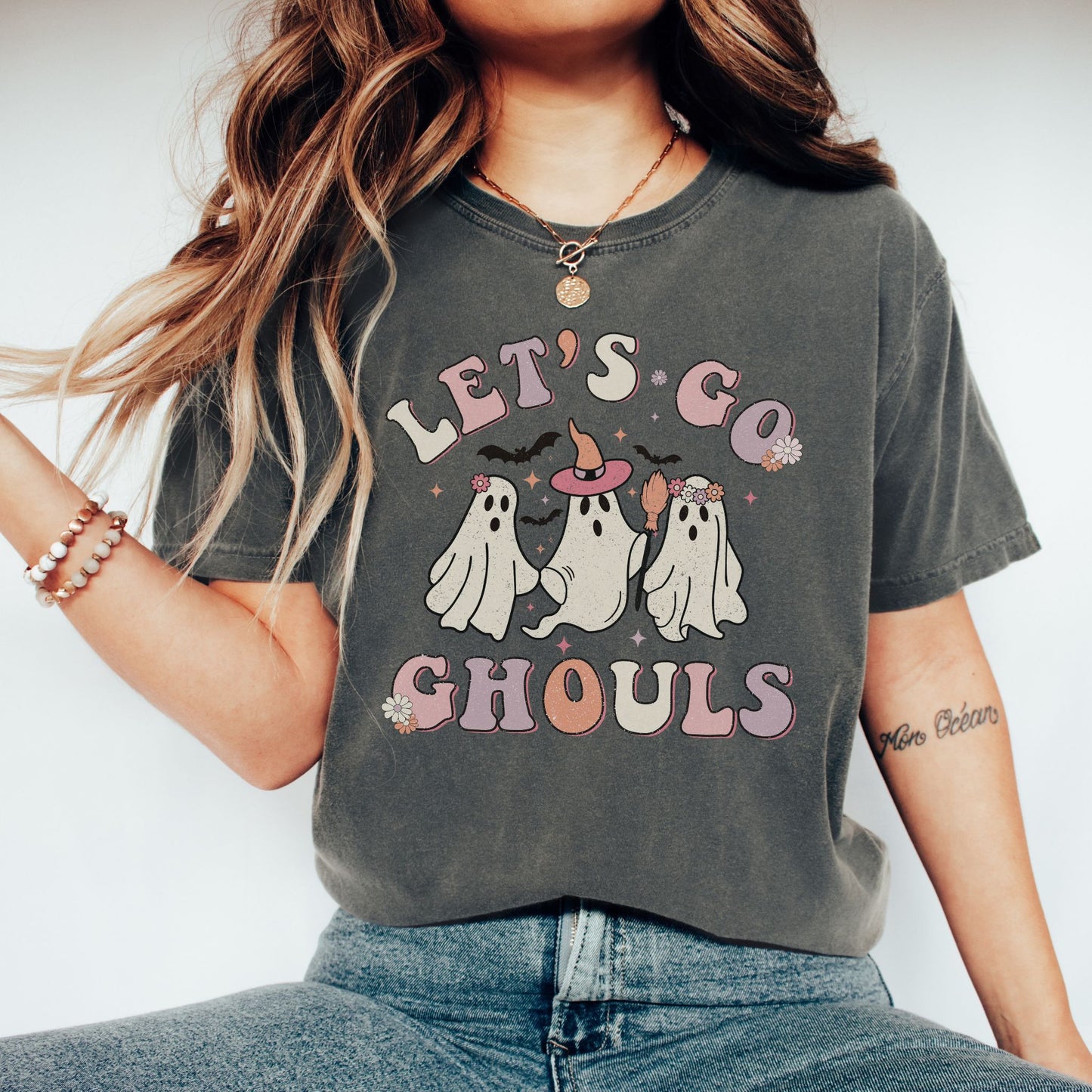 Halloween Lets Go Ghouls Shirt