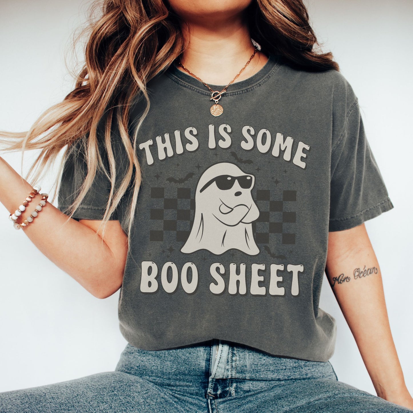 Boo Sheet Funny Halloween Ghost T-Shirt
